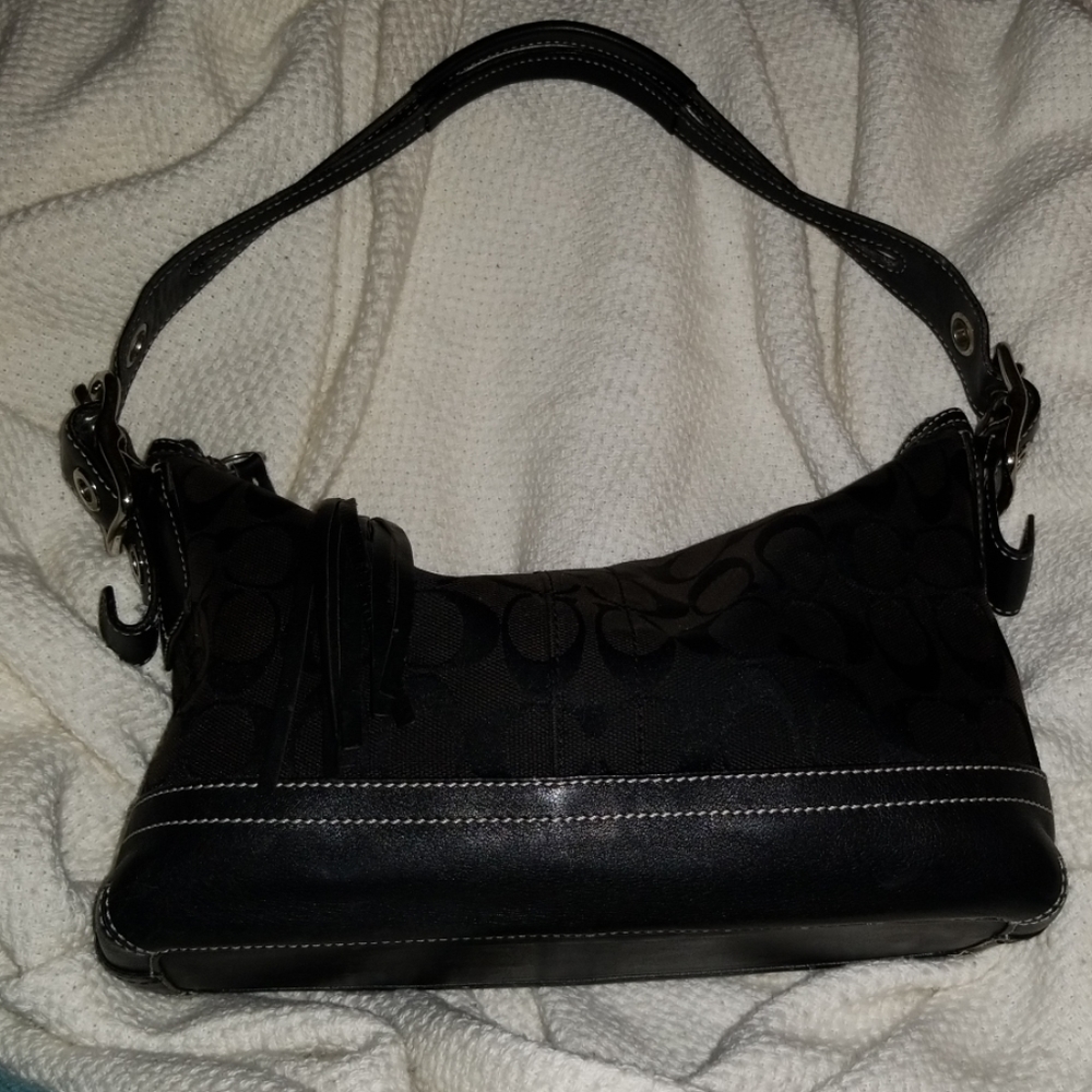 Coach black purse
